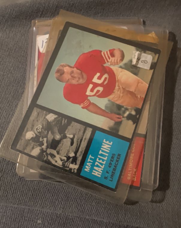 1962 Topps #160 Matt Hazeltine — front