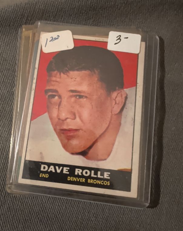 1961 Topps #197 Dave Rolle — front