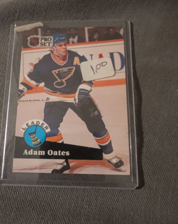 1991 Pro Set CC #CC7 Adam Oates — front