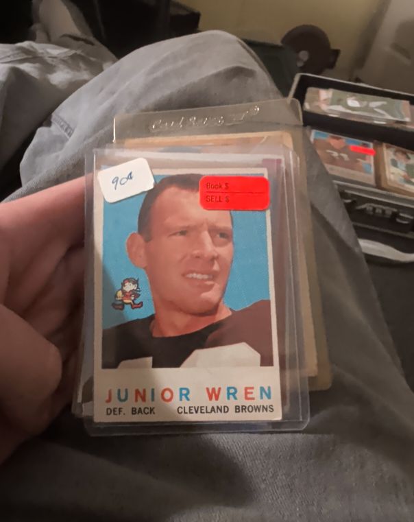 1959 Topps #169 Junior Wren — front