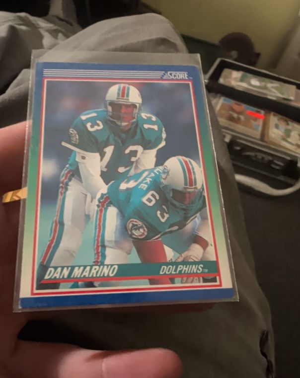 1990 Panini Score #13 Dan Marino — front