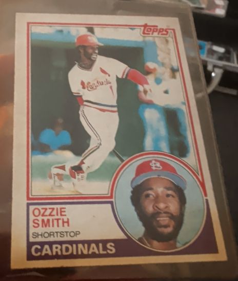 1983 Topps #540 Ozzie Smith — front