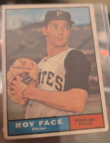1961 Topps #370 Roy Face — front