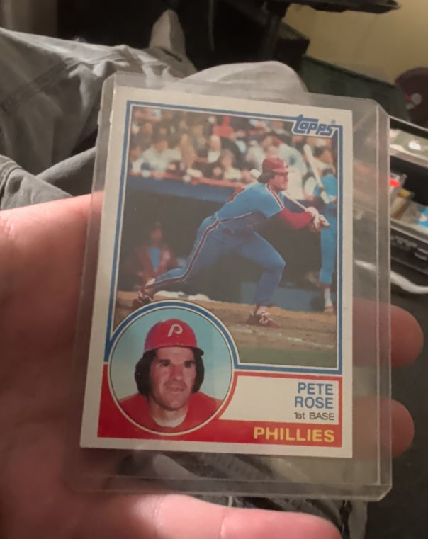 1983 Topps #100 Pete Rose — front