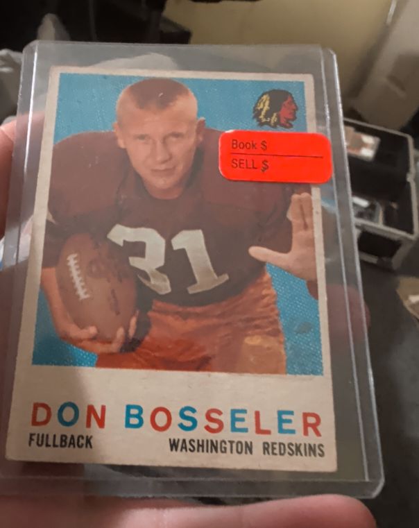 1960 Topps #124 Don Bosseler — front