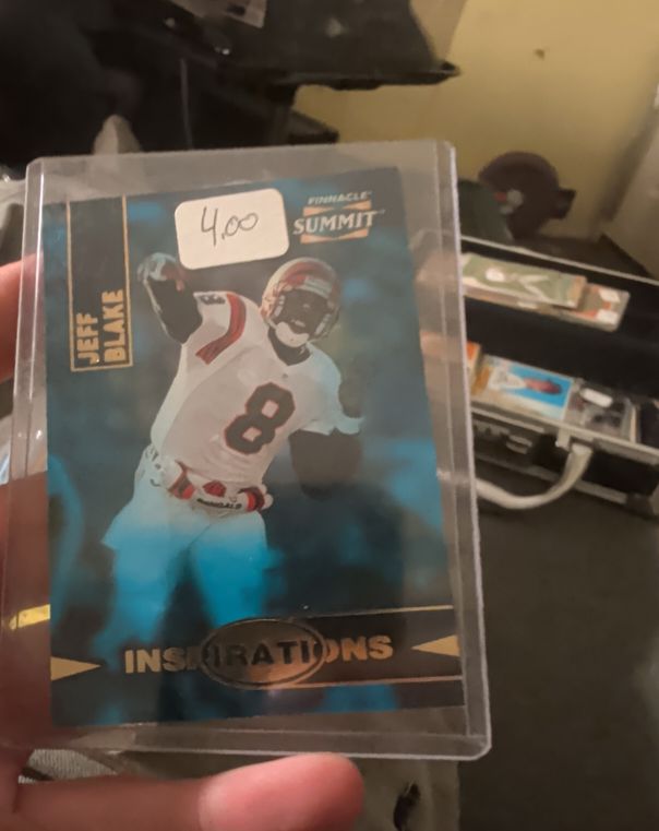 1996 Pinnacle Summit Inspirations #16 Jeff Blake — front