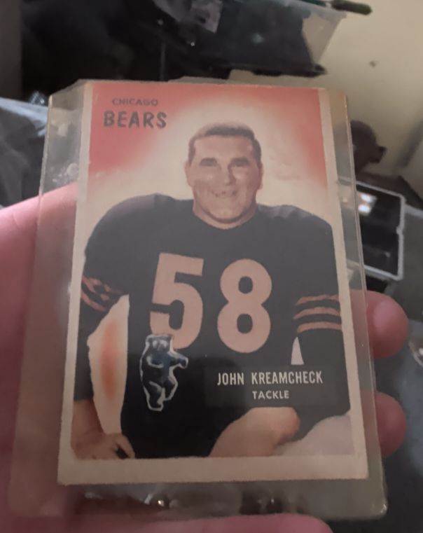 1955 Bowman #76 John Kreamcheck — front