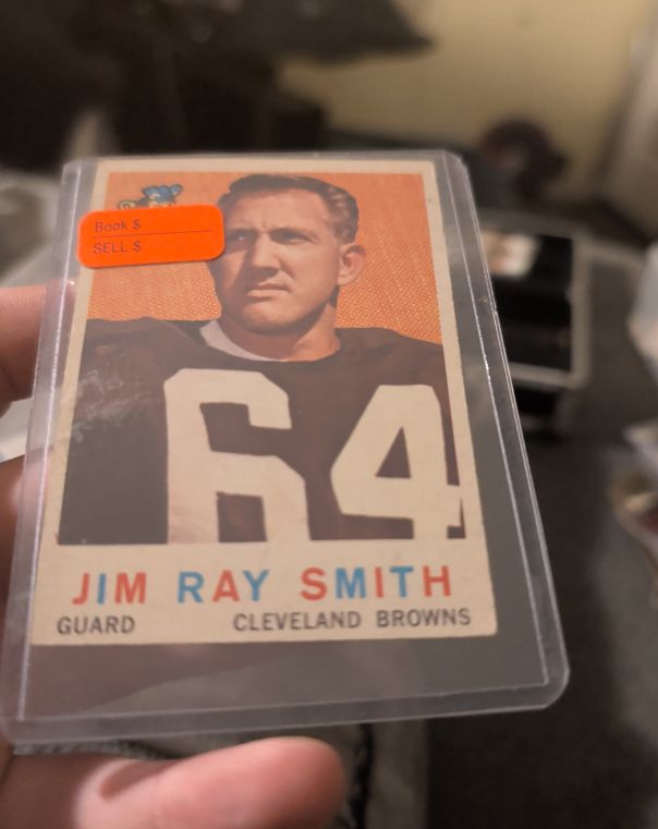1959 Topps #101 Jim Ray Smith — front