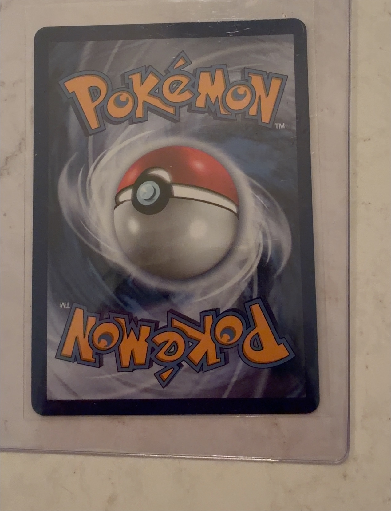 Pokémon Base Set Card Back — front