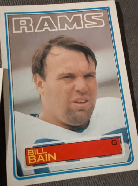 1983 Topps #87 Bill Bain — front