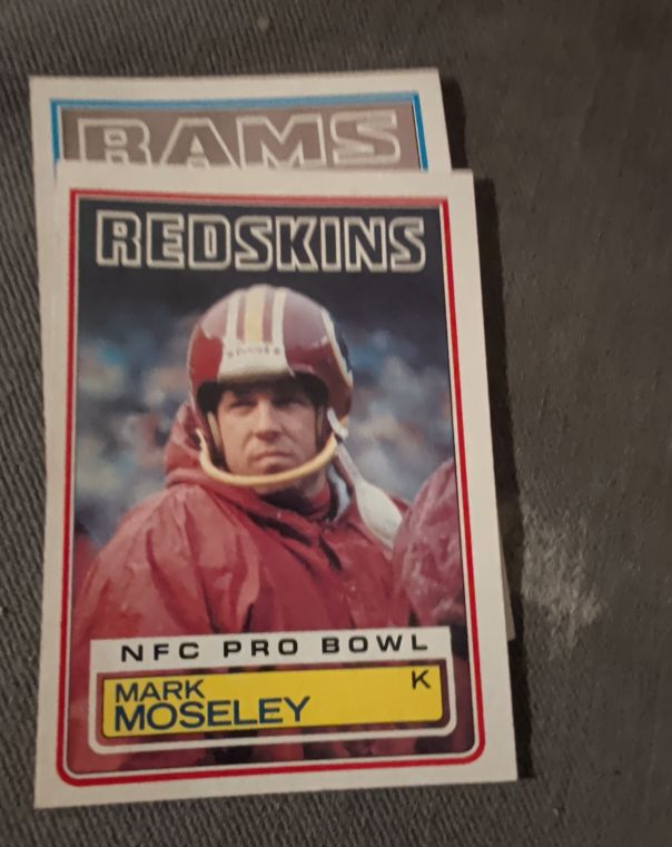 1983 Topps #194 Mark Moseley — front