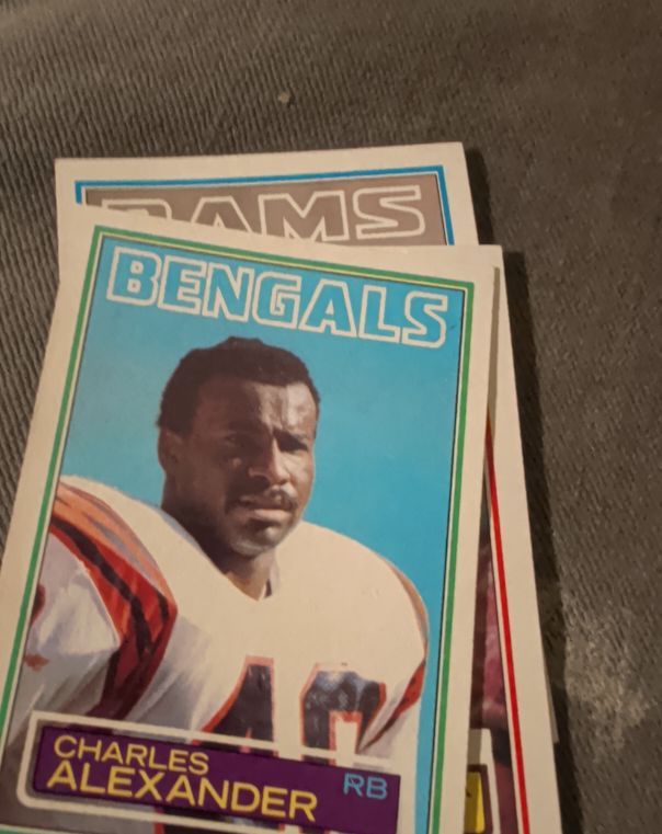 1983 Topps #231 Charles Alexander — front