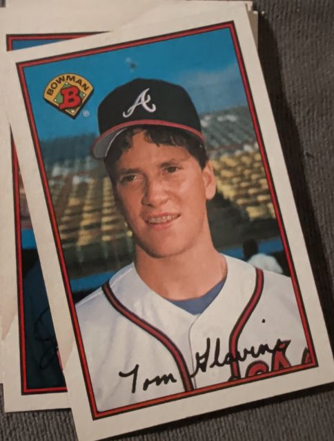 1989 Bowman #267 Tom Glavine — front