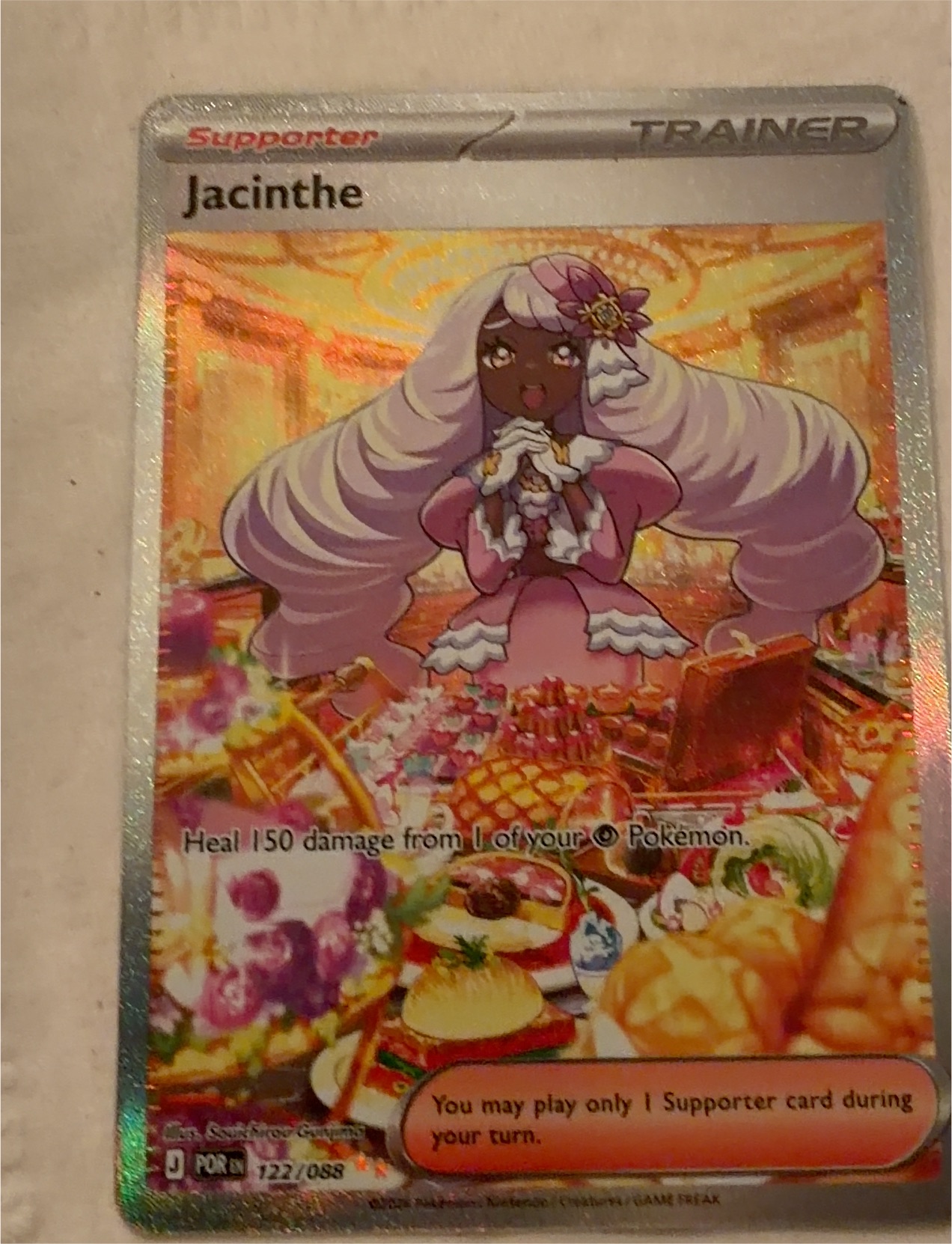 Pokemon Perfect Order #122 Jacinthe — front