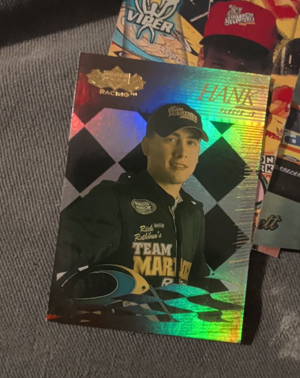 2001 Press Pass VIP Making the Show #4 Mark Martin — front
