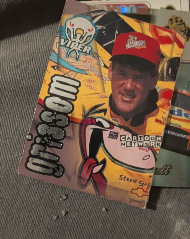 1996 Wheels Viper #20 Steve Grissom — front
