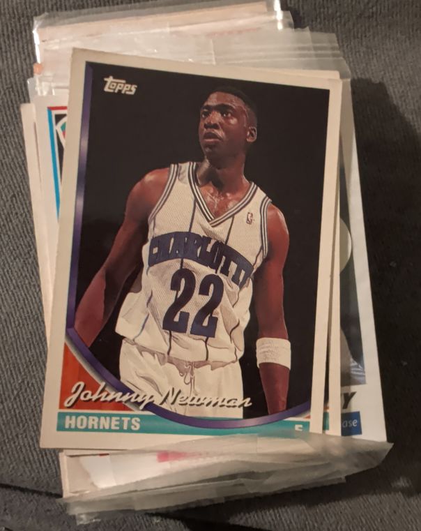 1993 Topps #192 Johnny Newman — front
