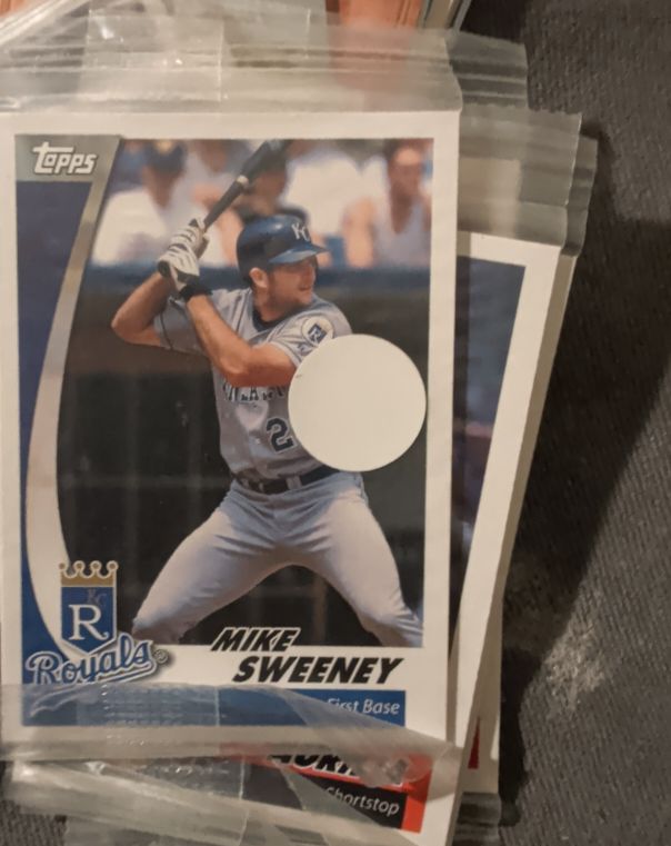 2002 Topps Post Cereal #29 Mike Sweeney — front