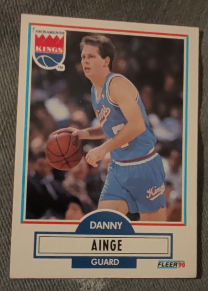 1990 Fleer #162 Danny Ainge — front