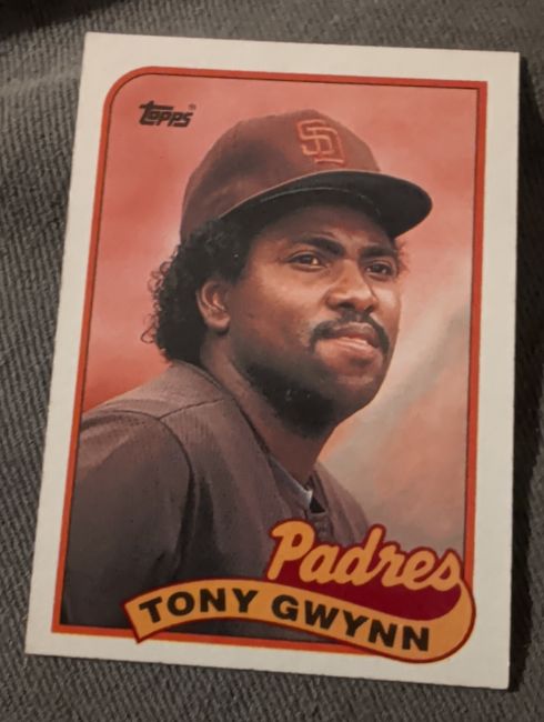 1989 Topps #570 Tony Gwynn — front
