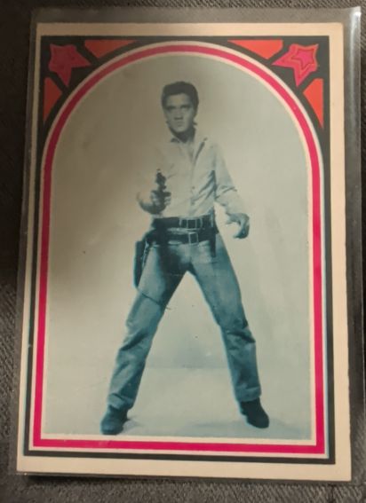 1978 Boxcar Enterprises #55 Elvis Presley — front