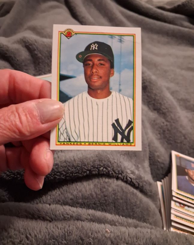 1990 Bowman #439 Bernie Williams — front