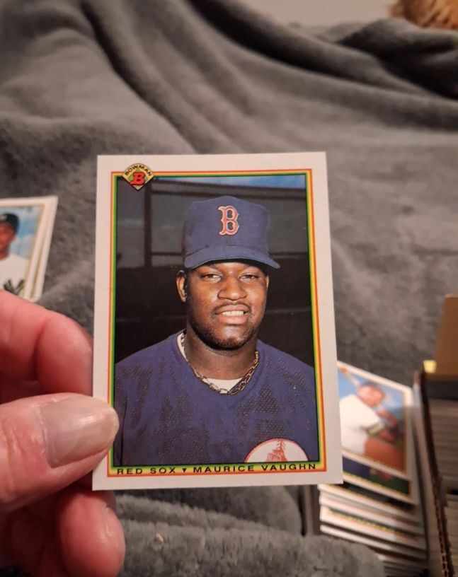 1990 Bowman #275 Mo Vaughn — front