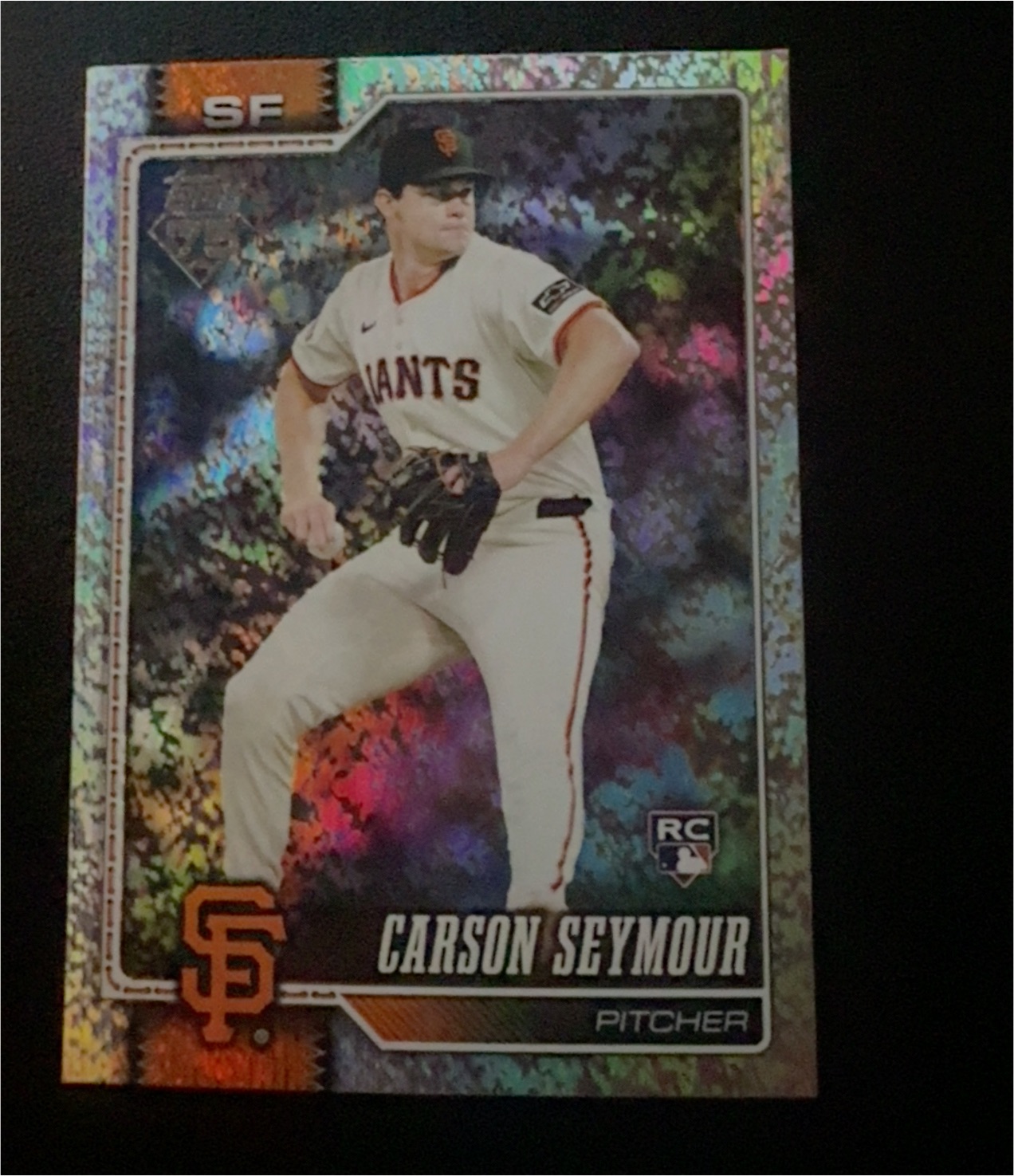 2026 Topps #112 Carson Seymour — front