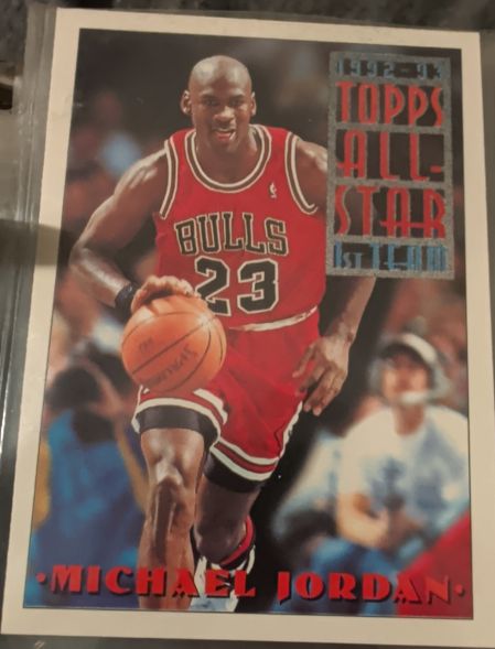 1993 Topps #101 Michael Jordan — front