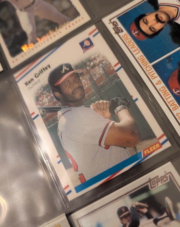1991 Fleer #22 Ken Griffey — front
