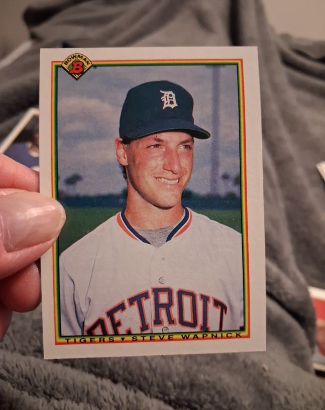 1990 Bowman #346 Steve Wapnick — front