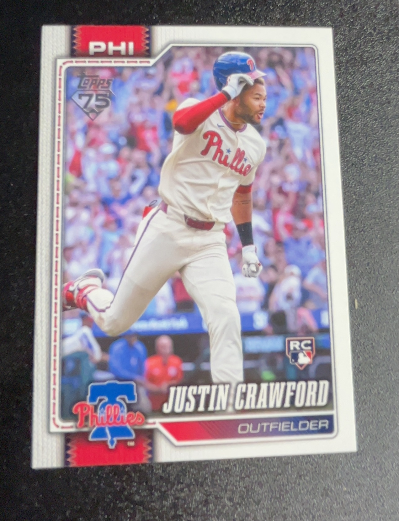2026 Topps Update #US2 Justin Crawford — front