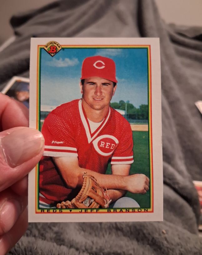 1990 Bowman #52 Jeff Branson — front