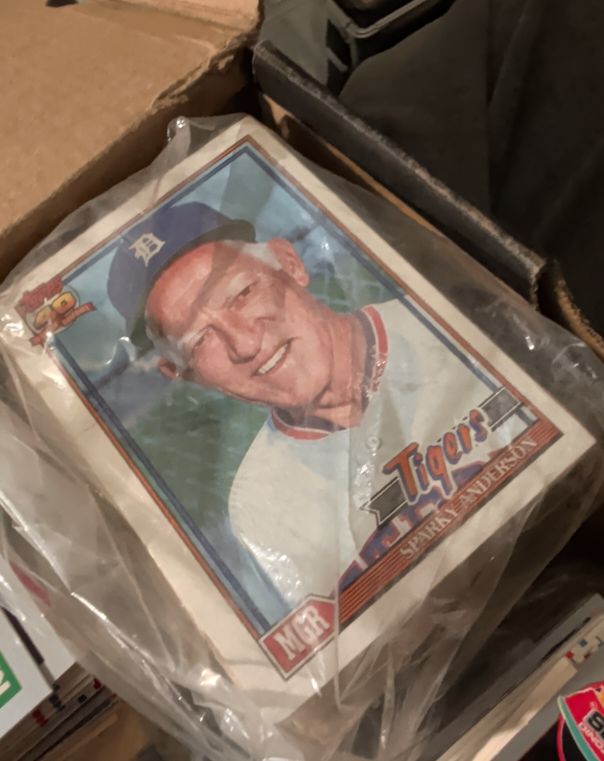1988 Topps #14 Sparky Anderson — front