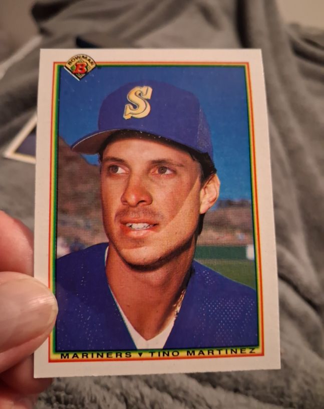 1990 Bowman #484 Tino Martinez — front