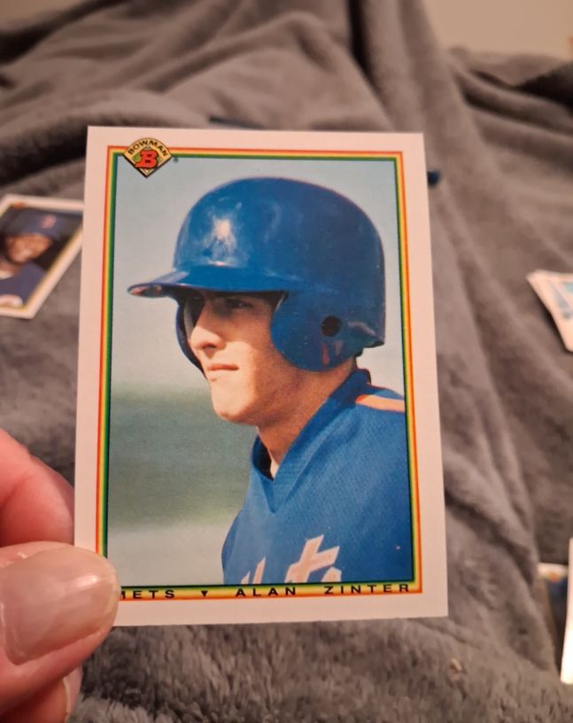 1990 Bowman #135 Alan Zinter — front