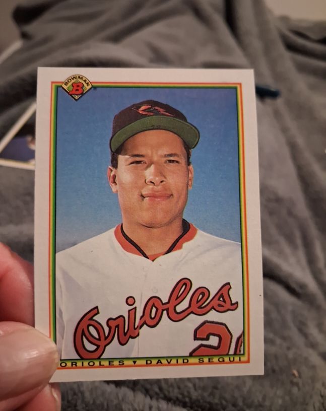 1990 Bowman #251 David Segui — front