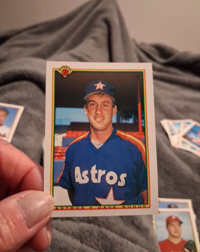 1990 Bowman #75 Dave Rohde — front