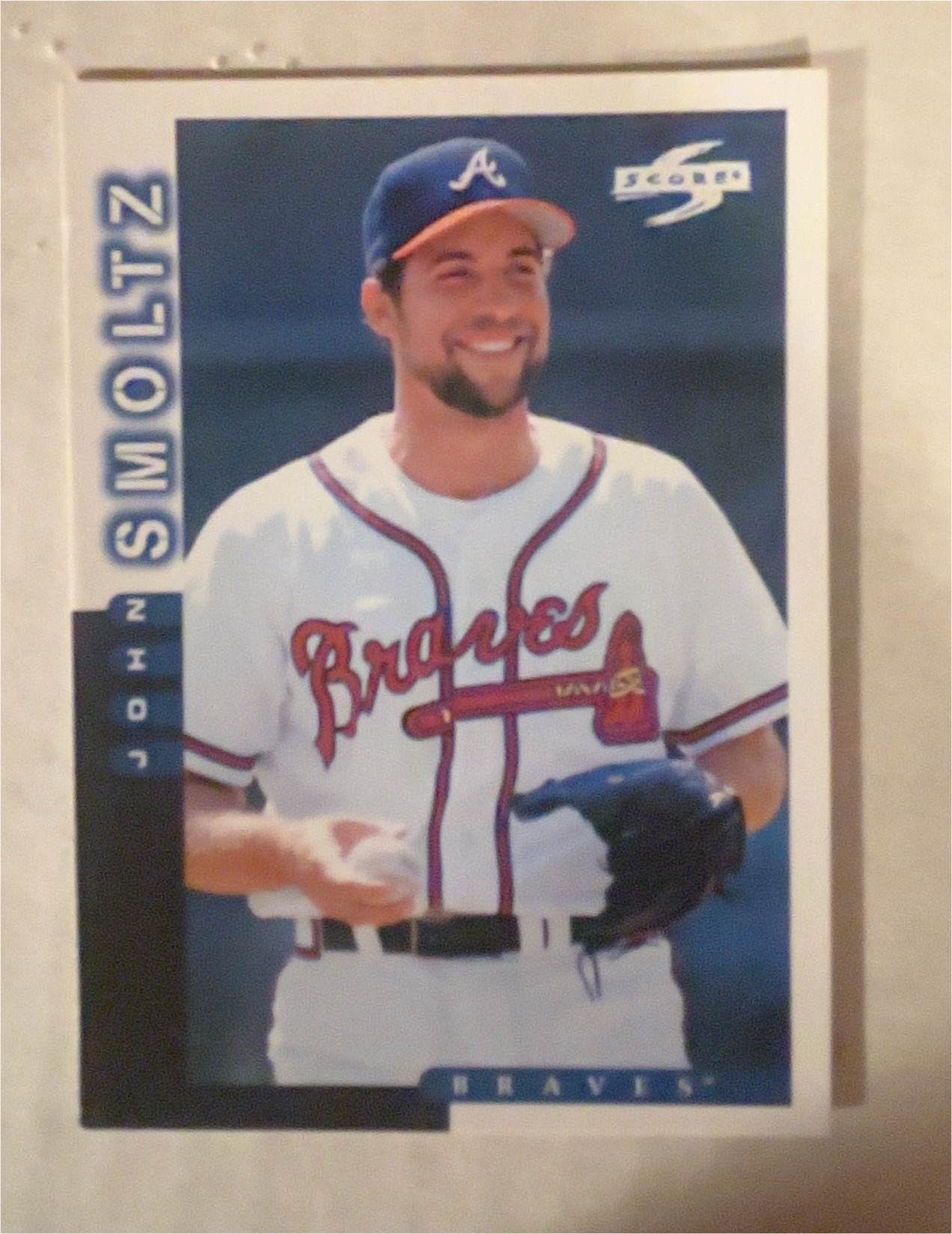 1998 Score #120 John Smoltz — front