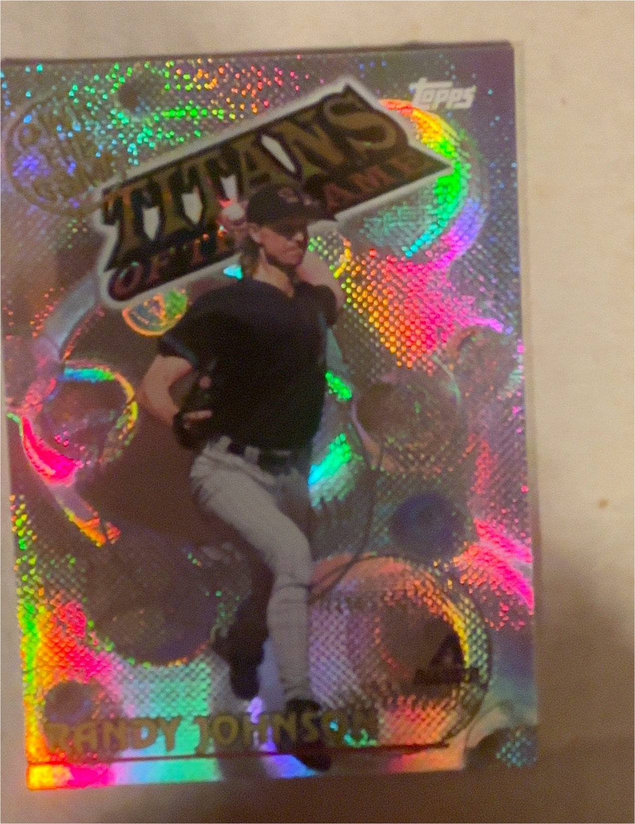 2000 Topps Chrome Own the Game #OTG27 Randy Johnson — front