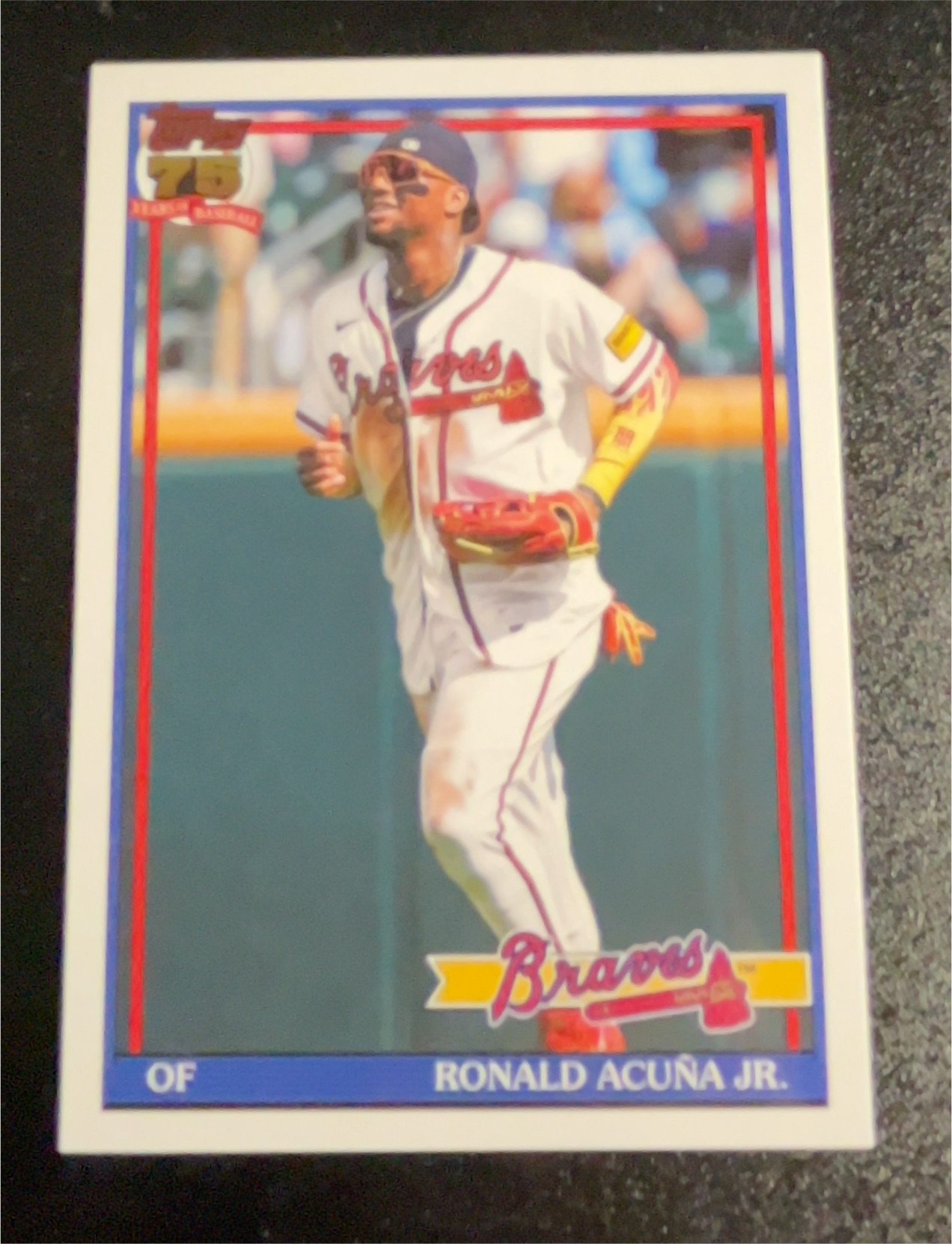 2026 Topps Update 1991 #U91-50 Ronald Acuna Jr. — front
