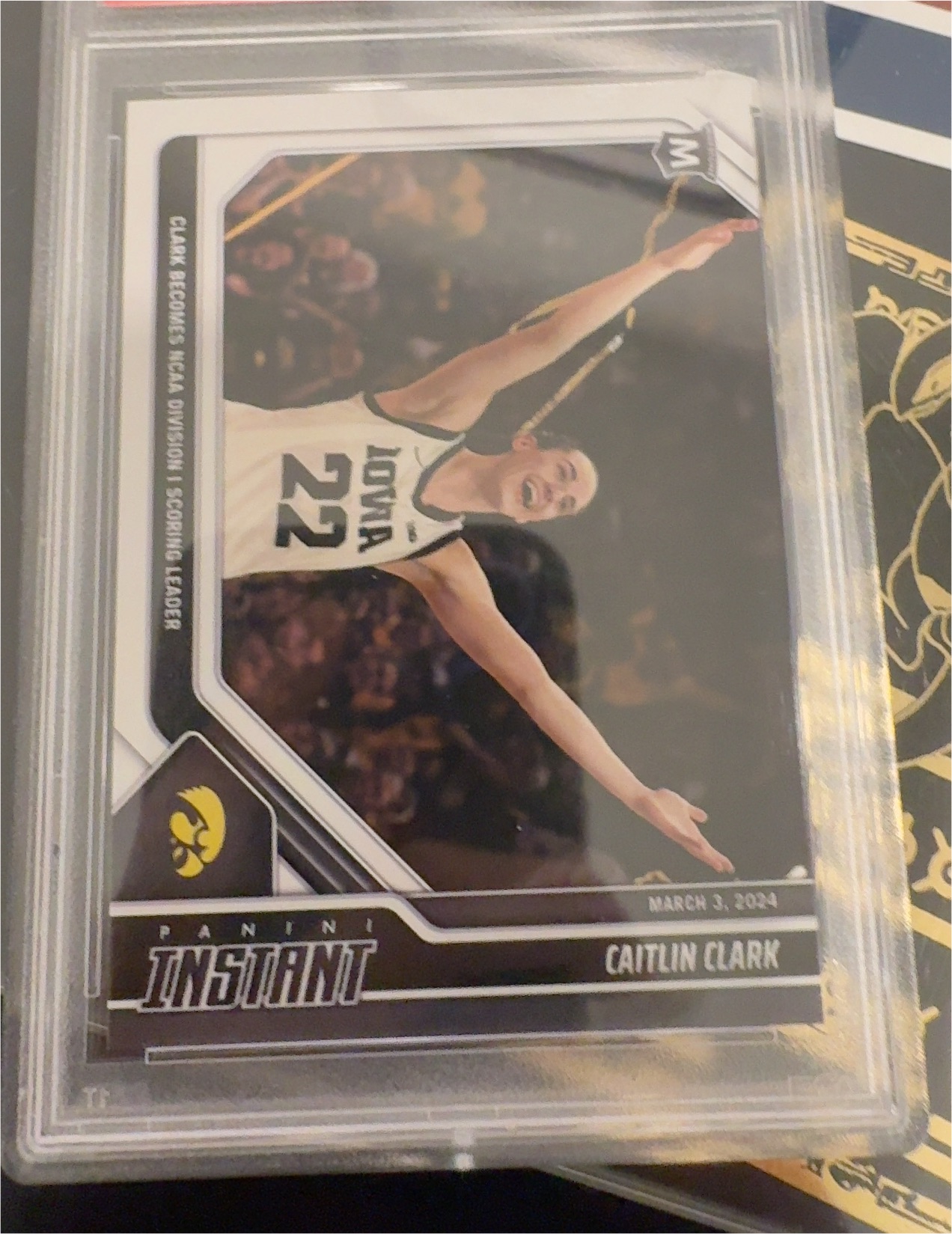 2024 Panini Instant #49 Caitlin Clark — front