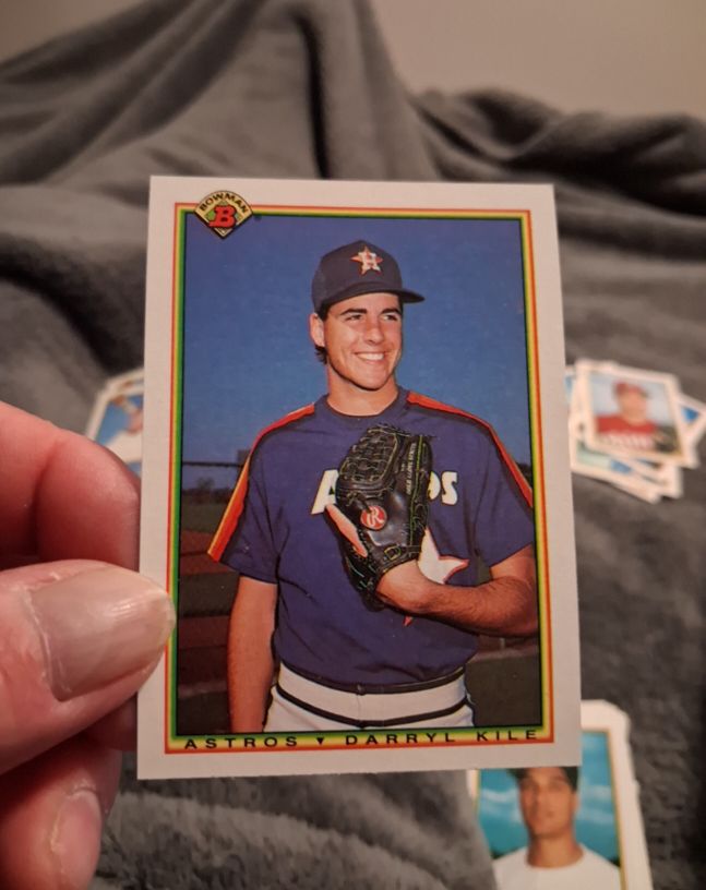 1990 Bowman #61 Darryl Kile — front