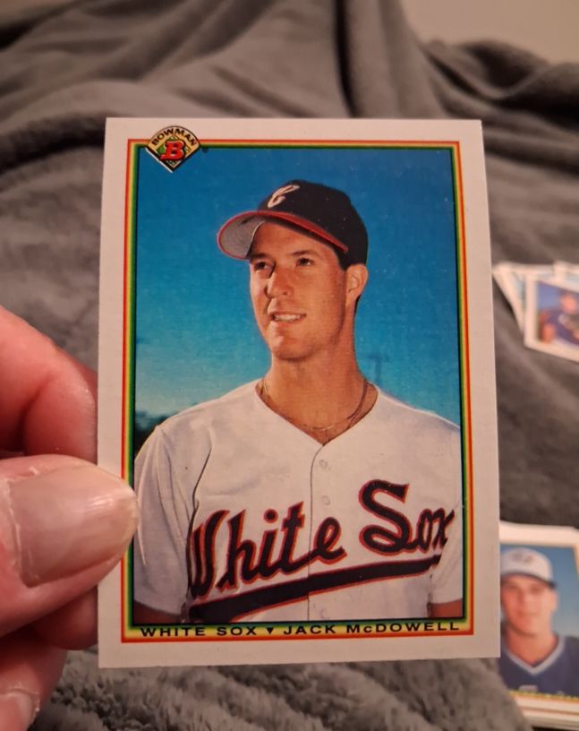 1990 Bowman #305 Jack Mcdowell — front