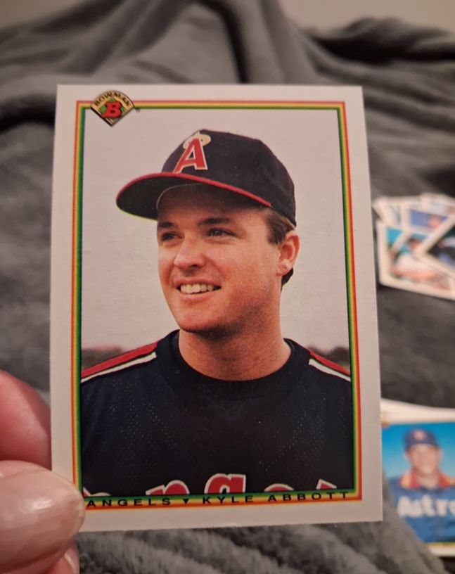 1989 Bowman #39 Jim Abbott — front