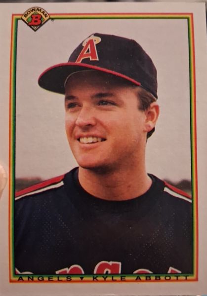 1990 Bowman #287 Kyle Abbott — front