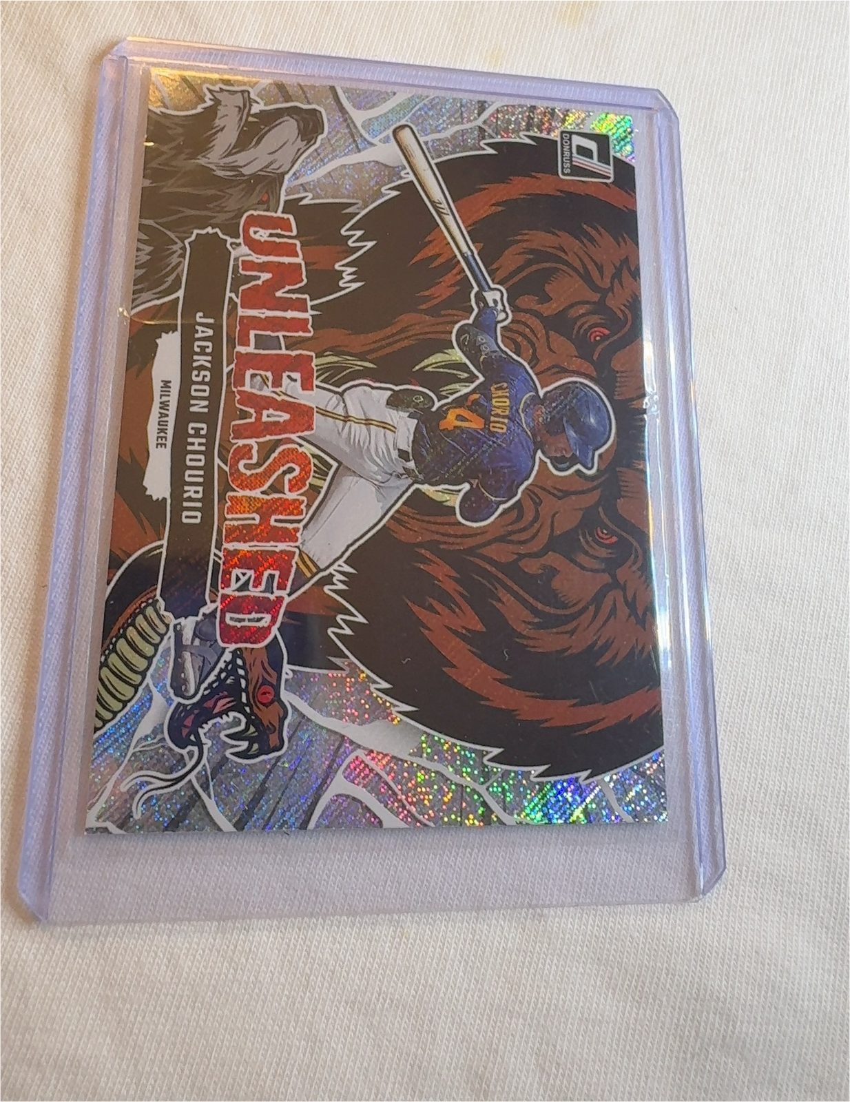 2023 Panini Donruss Unleashed #U16 Jackson Chourio — front