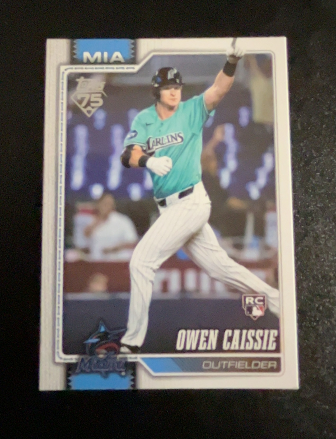 2026 Topps Update #US11 Owen Caissie — front