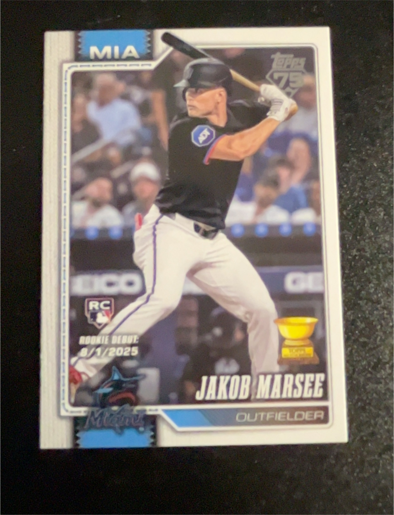 2026 Topps #37 Jakob Marsee — front