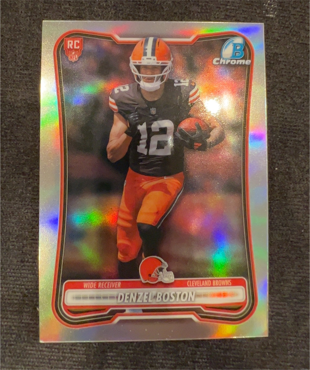 2026 Bowman Rookie Red RC Logo Variation #BRR-14 Denzel Boston — front